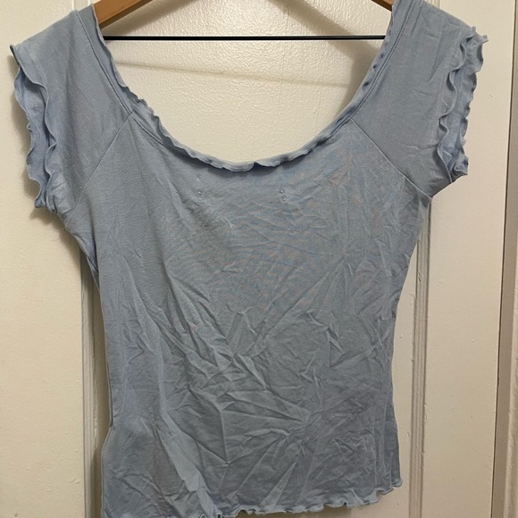 NEW Urban Outfitters|| Kimchi Blue Angelica Graphic Baby Tee Size Large - Picture 5 of 7